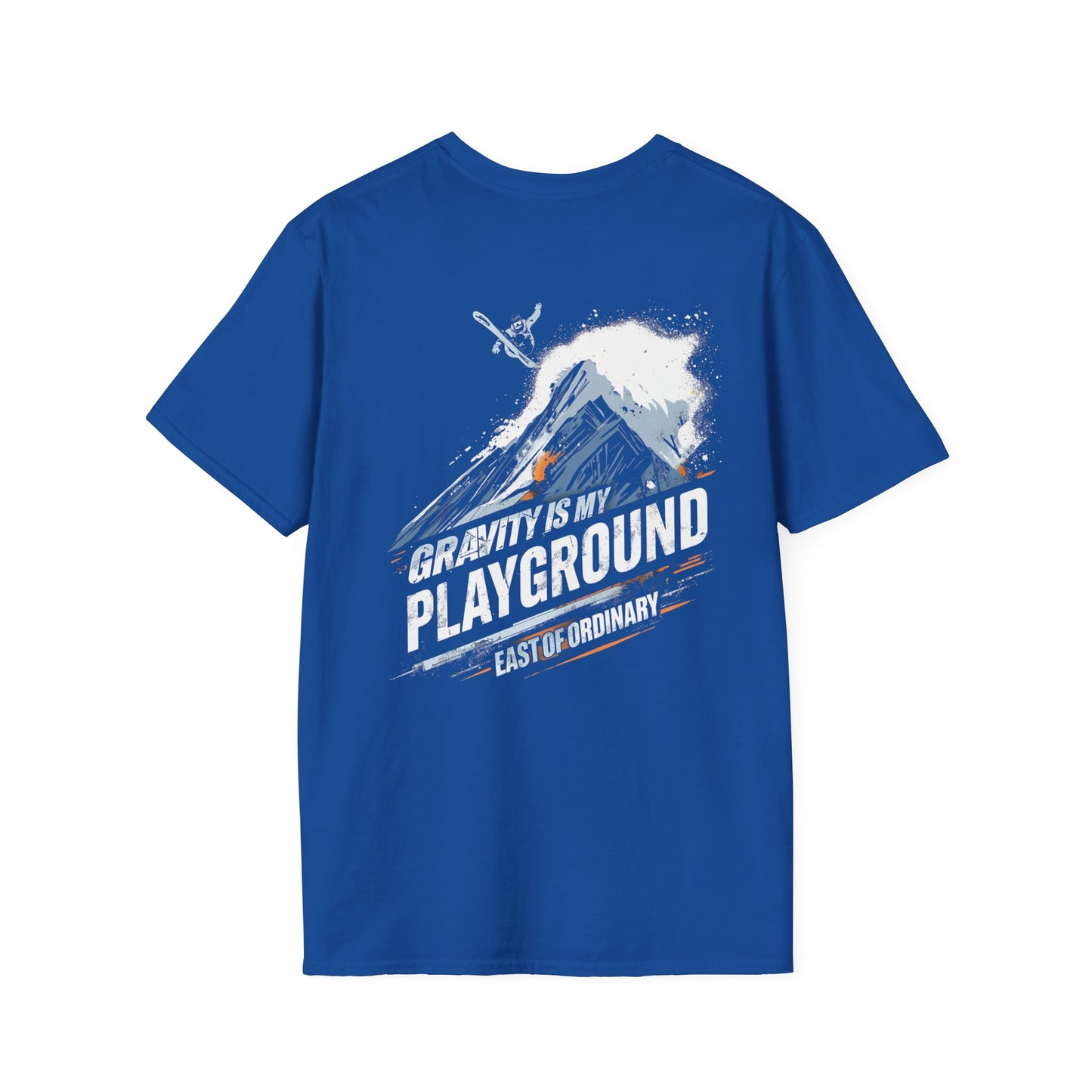 Gravity is my Playground - Snow Tee