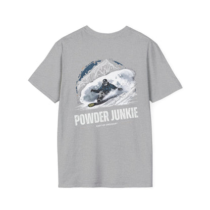 Powder Junkie - Snowboard Tee