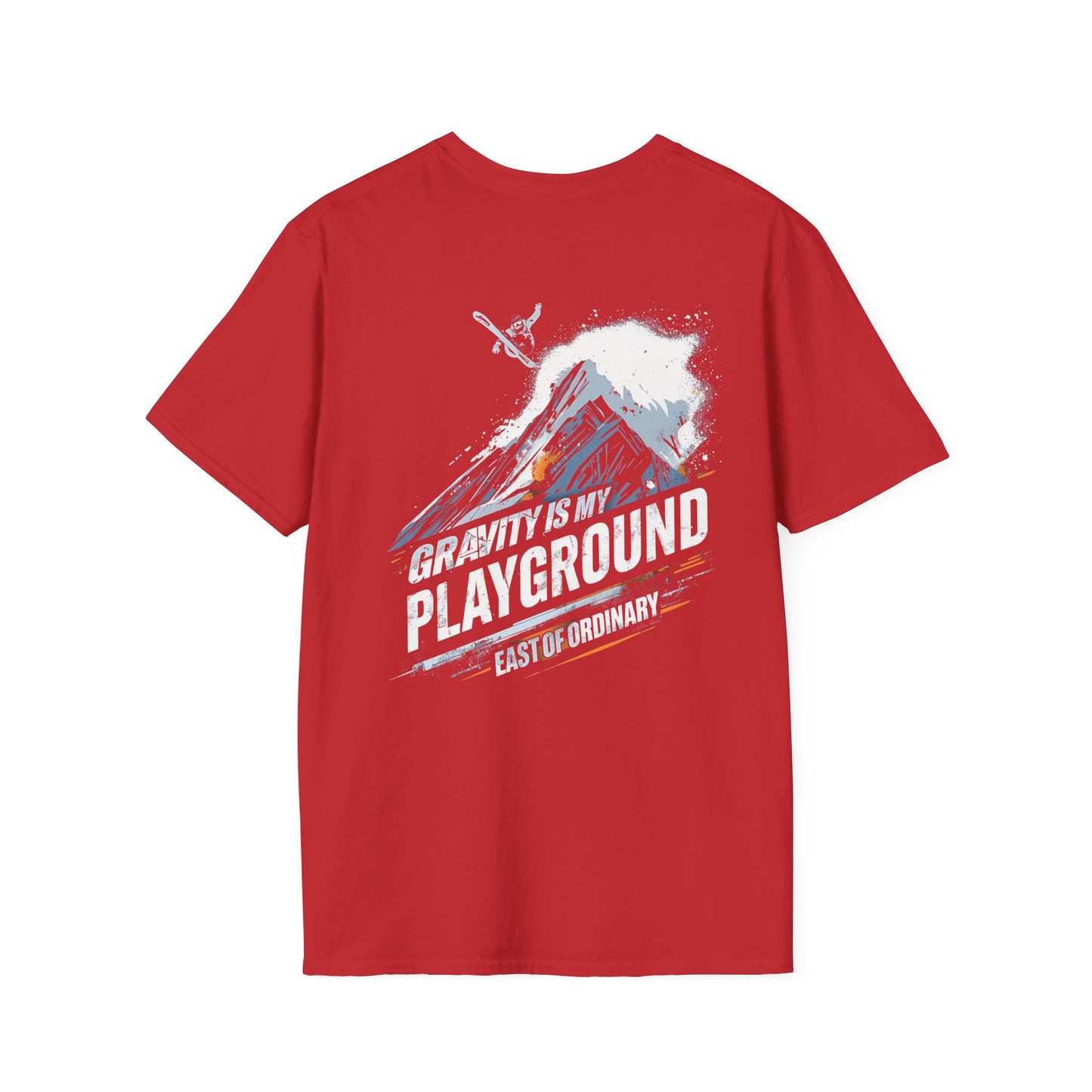 Gravity is my Playground - Snow Tee