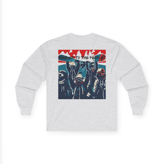 Powder to the People - Long Sleeve Snow Tee