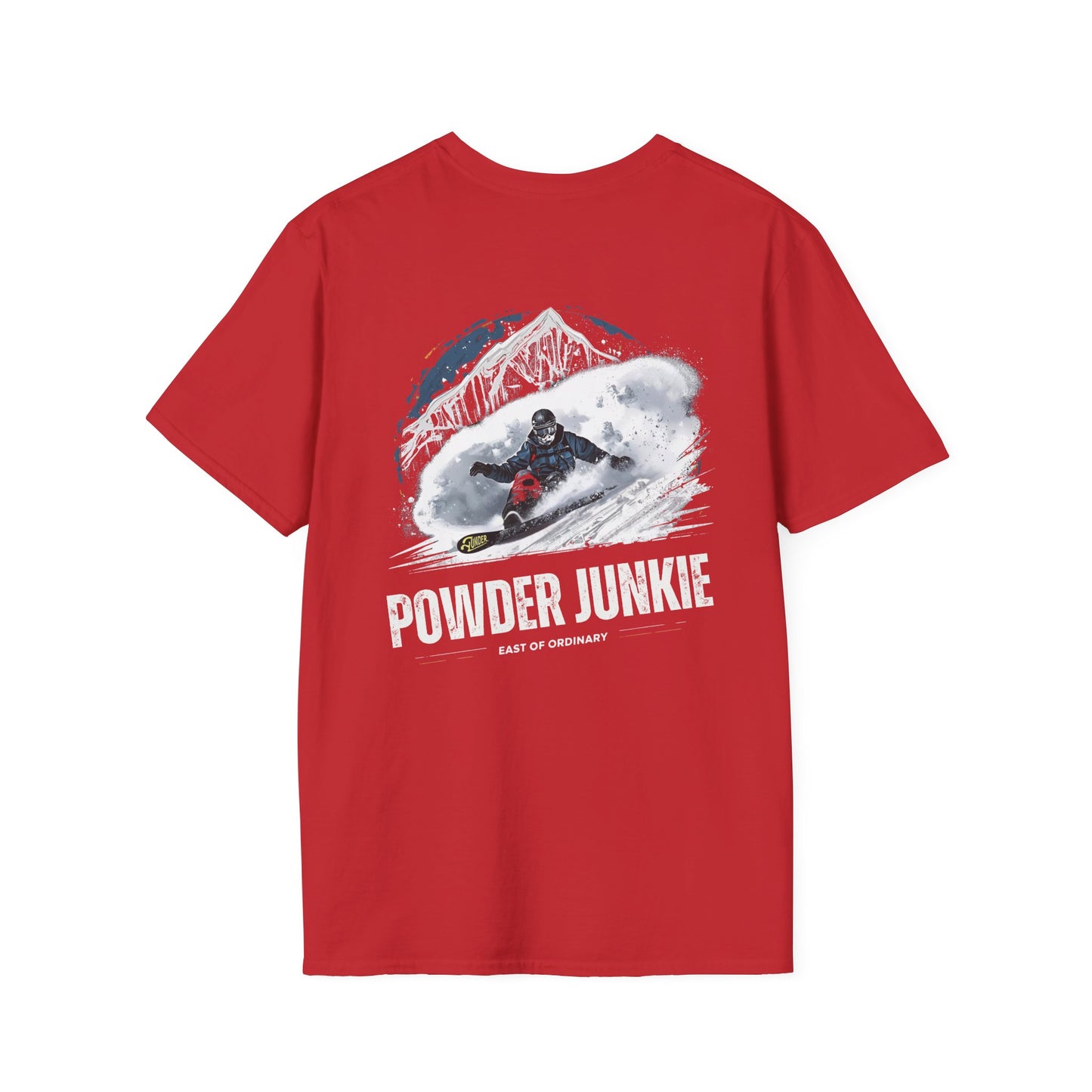 Powder Junkie - Snowboard Tee