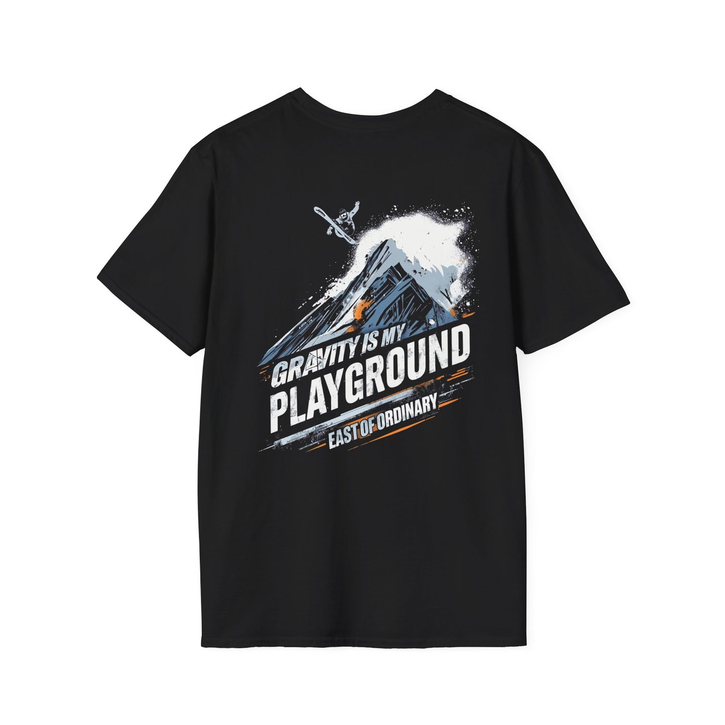 Gravity is my Playground - Snow Tee