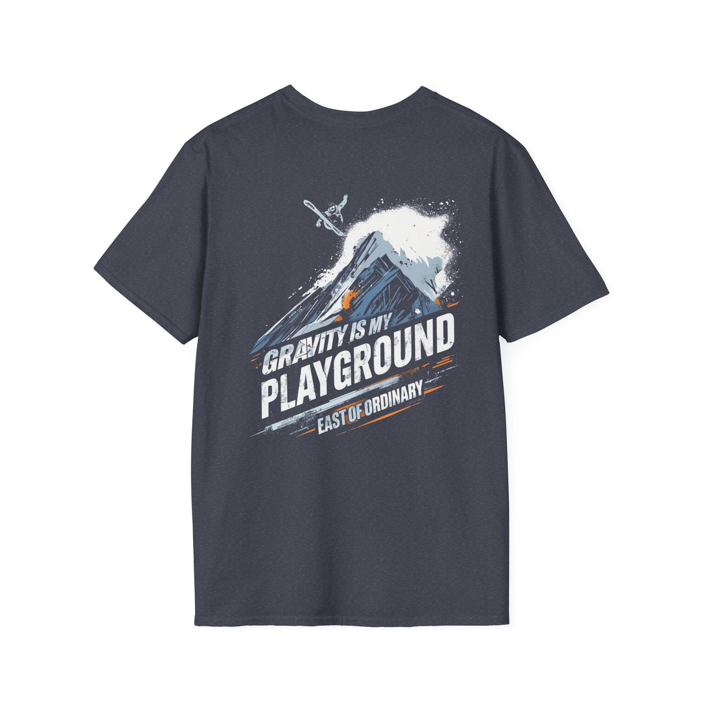 Gravity is my Playground - Snow Tee