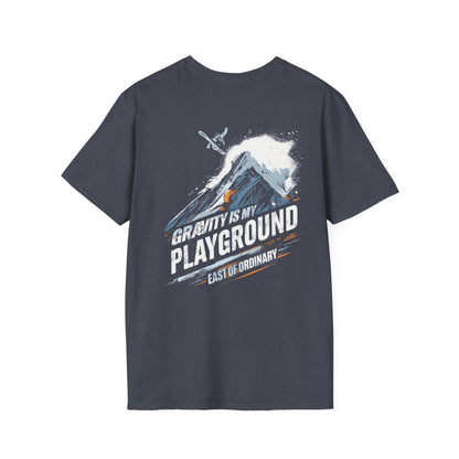 Gravity is my Playground - Snow Tee