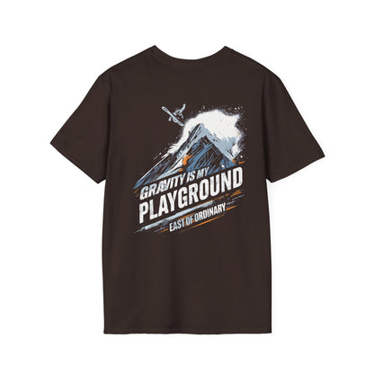 Gravity is my Playground - Snow Tee