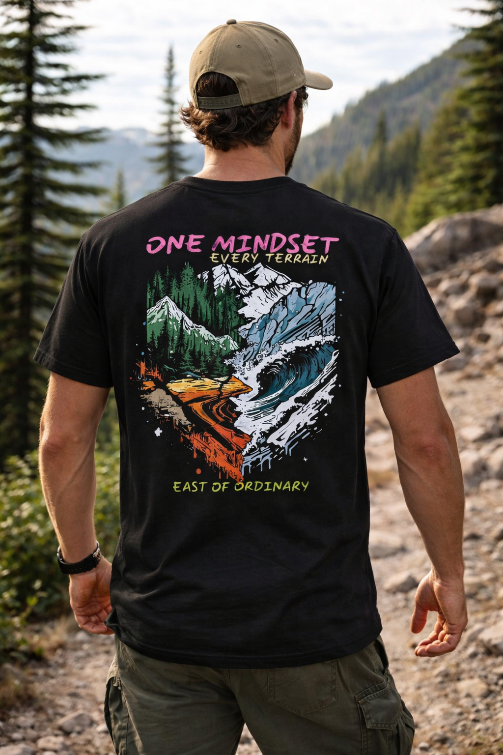One Mindset, Every Terrain - Untamed Tee