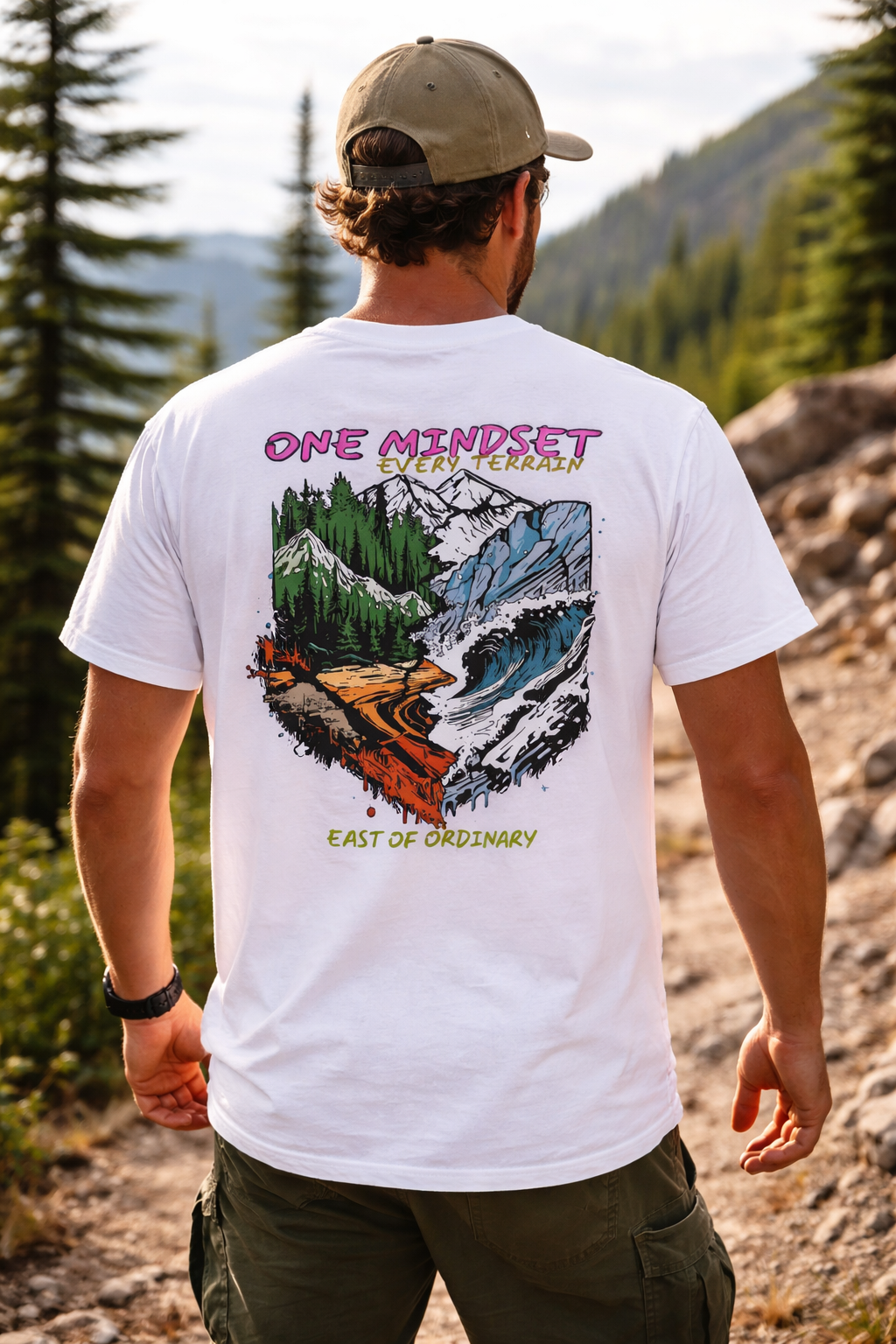 One Mindset, Every Terrain - Untamed Tee