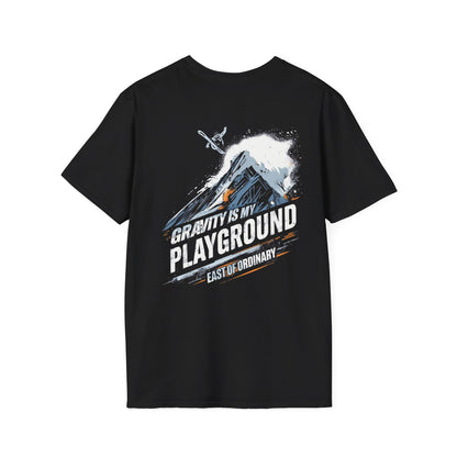 Gravity is my Playground - Snow Tee