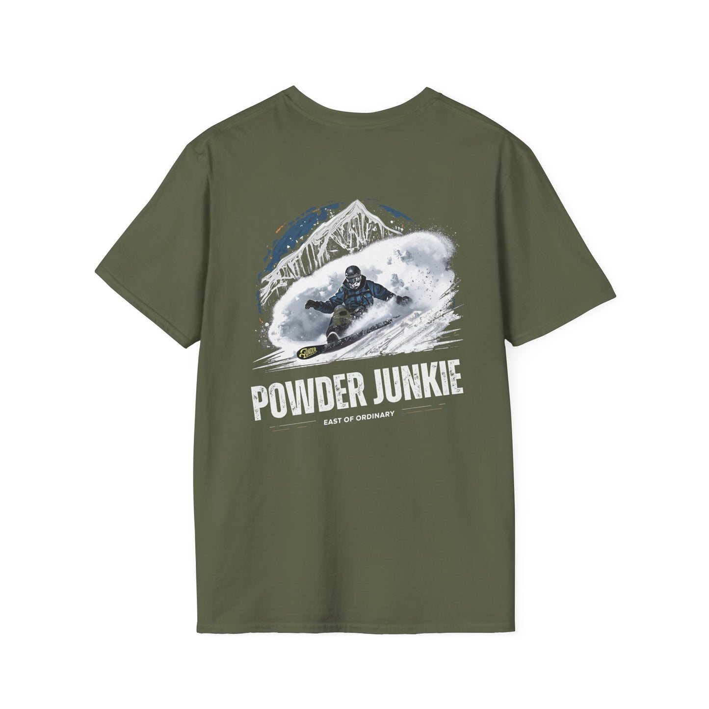 Powder Junkie - Snowboard Tee