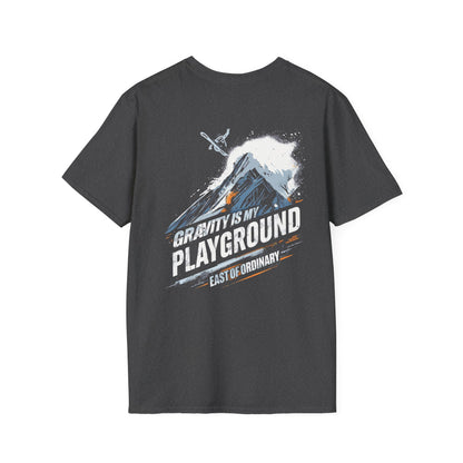 Gravity is my Playground - Snow Tee