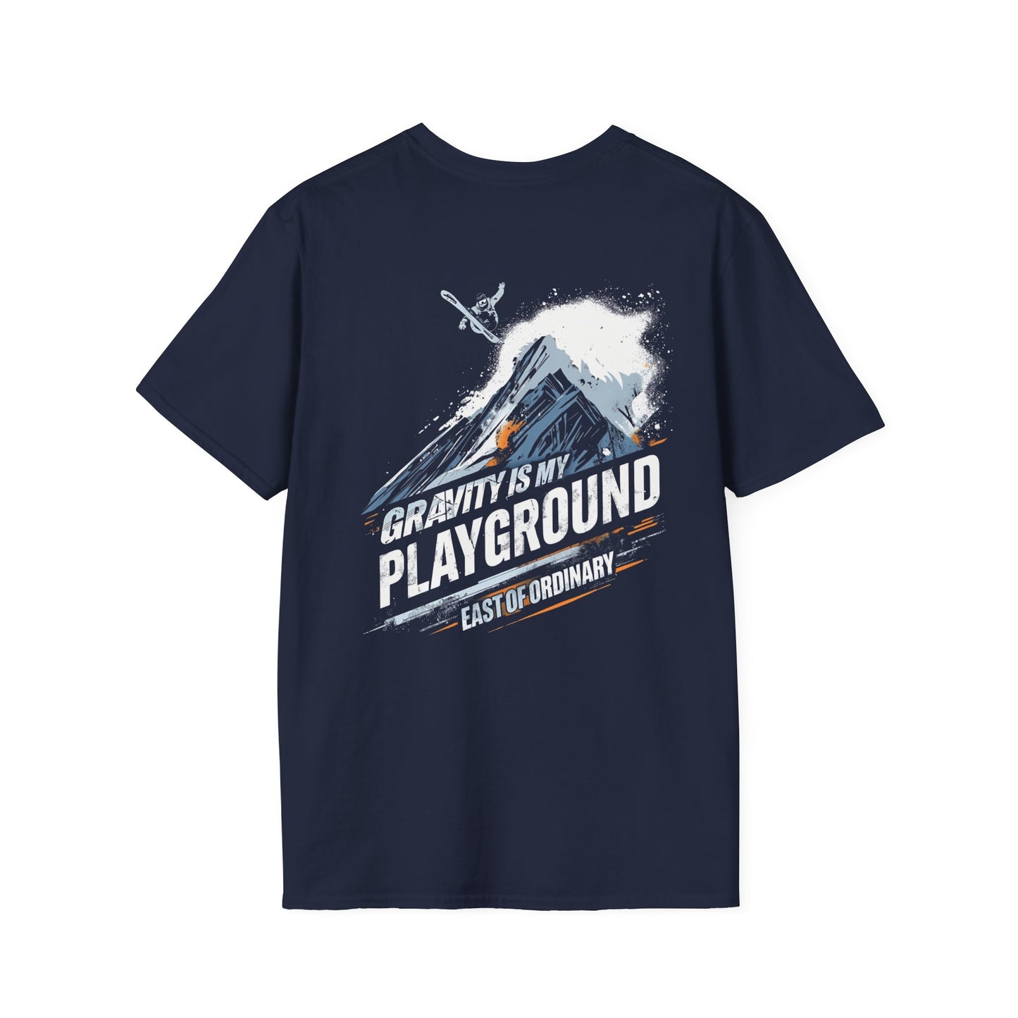 Gravity is my Playground - Snow Tee